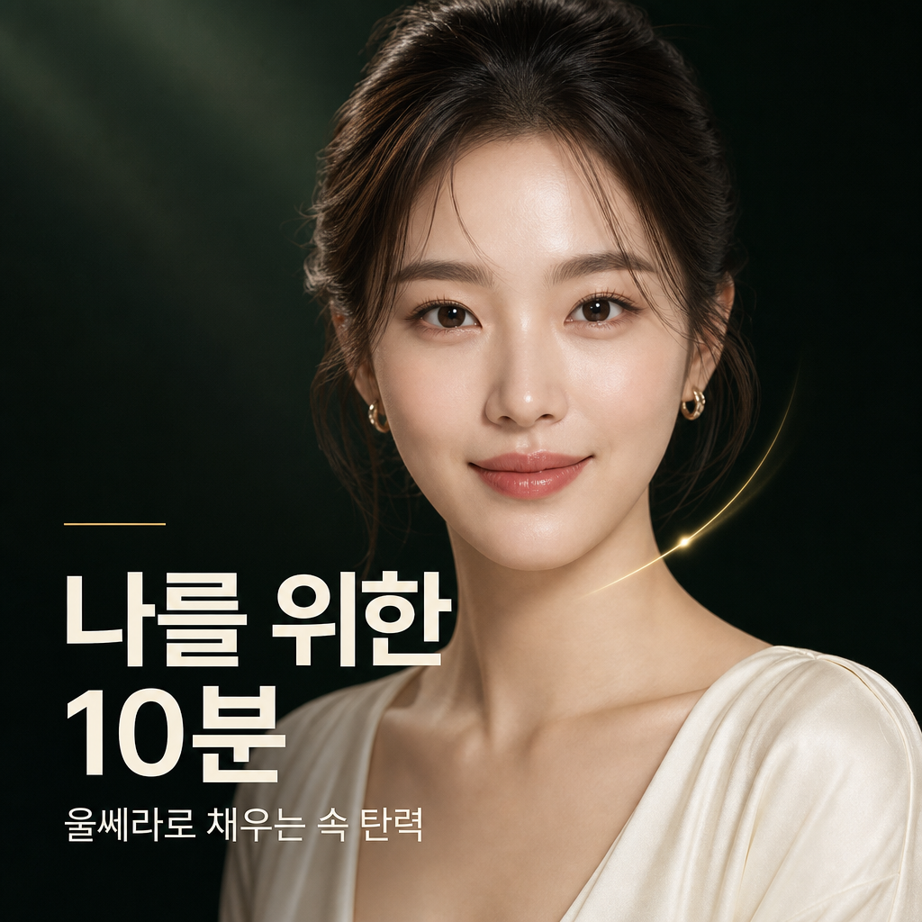 나를 위한 10분 — AI 광고 예시